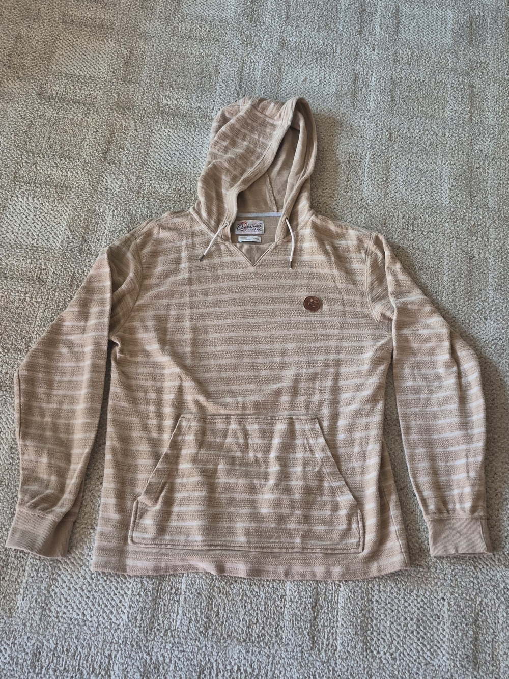 Great Otway Yarn-Dyed Stripe Pullover Hoodie